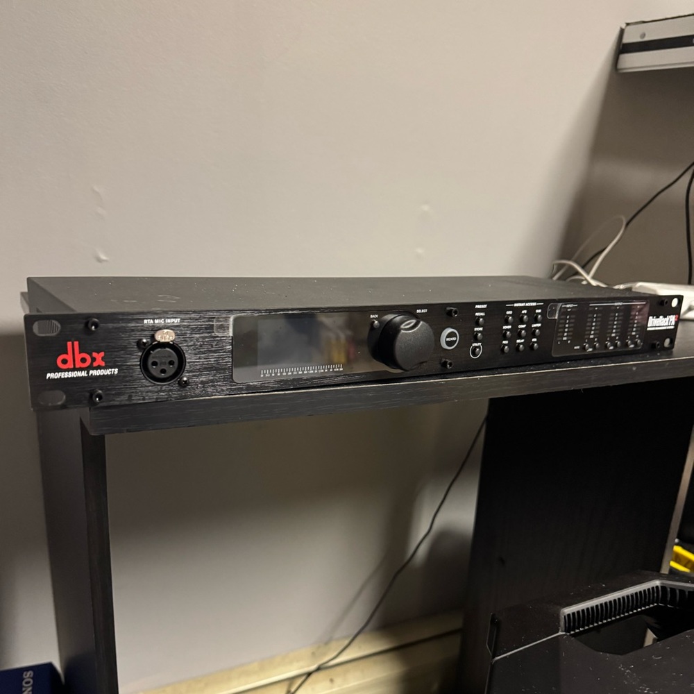 dbx Professional Black Audio Processor